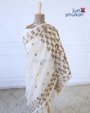 Hand Embroidered Phulkari Saree