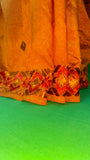 Yellow Phulkari Saree Justphulkari 