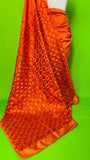 Yellow Phulkari Saree Justphulkari 